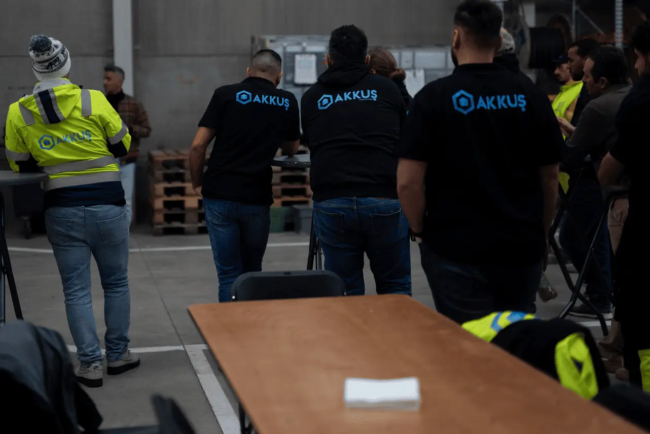 AKKUS team aan het werk